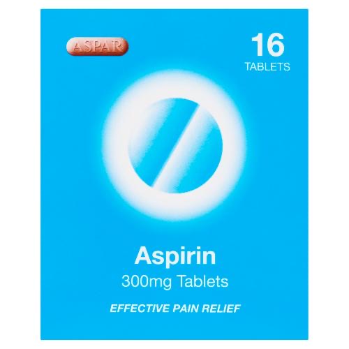 Aspar GSL Aspirin 16 Tablets