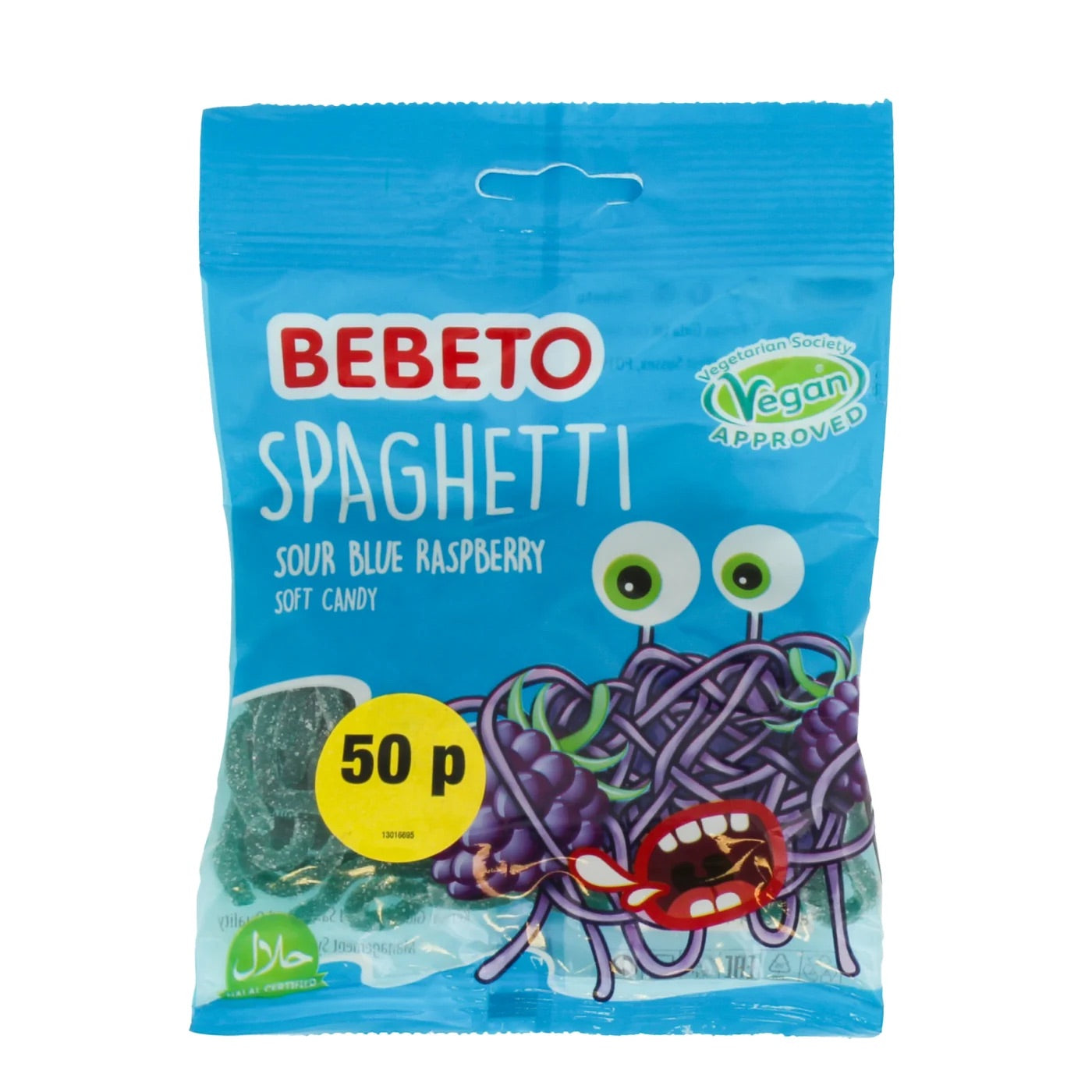 Bebeto Blue Raspberry Spaghetti PM50p 70g