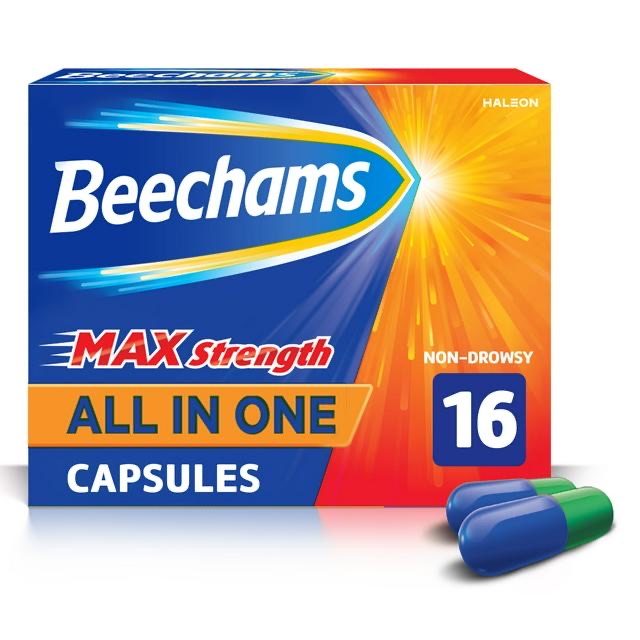 Beecham All In One Ultra 16 Capsules