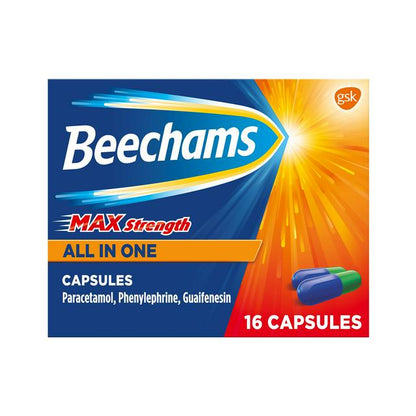 Beechams All In One Ultra 16 Capsules