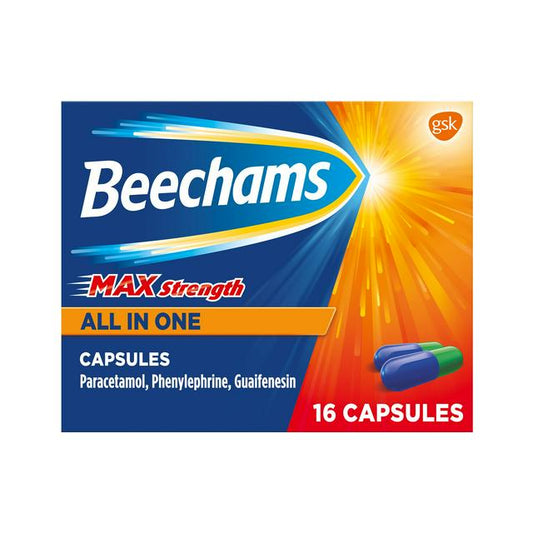 Beechams All In One Ultra 16 Capsules