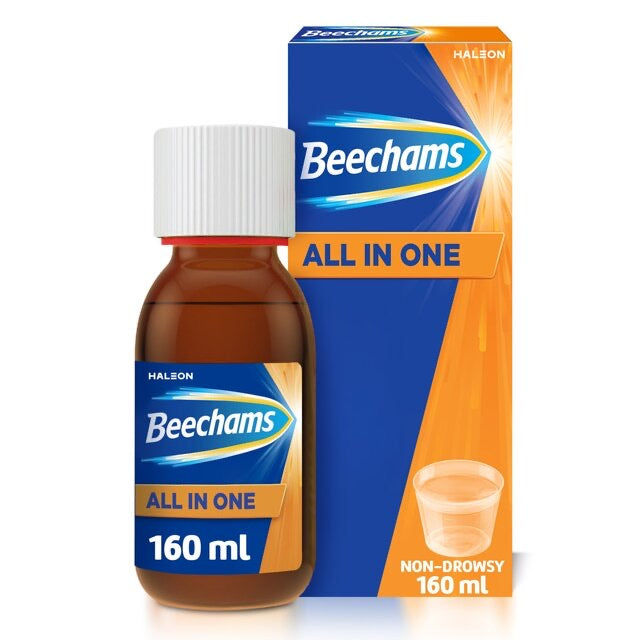 Beechams  All In One Cold Flu 6 160ML