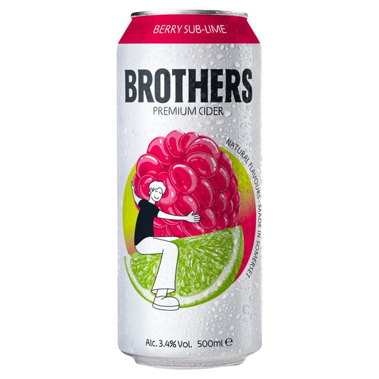 Brothers Strawberry & Lime 500ml