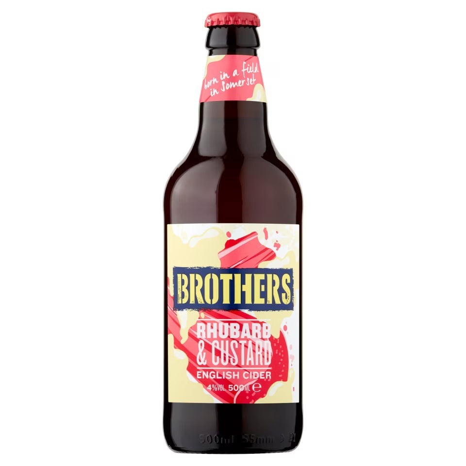 Brothers  Rhubarb & Custard Cider 500ml