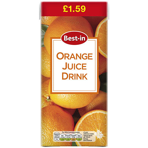 Best In Orange Juice PM1.59 1L