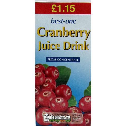 Best One Cranberry Juice PM1.15 1L