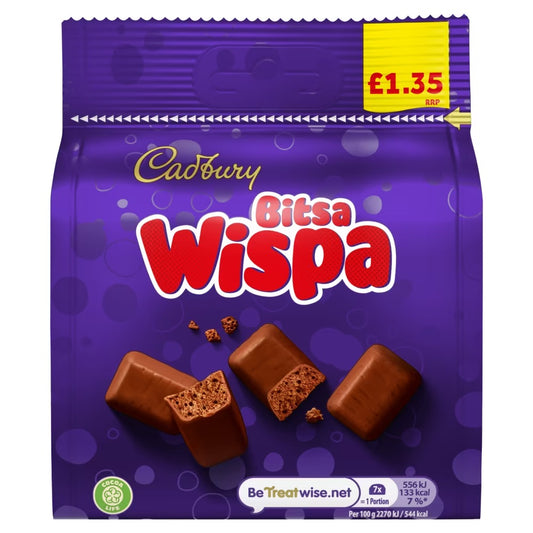 Cadbury Bitsa Wispa PM1.35 85g