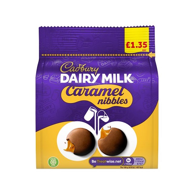 Cadbury Caramel Nibbles PM1.35 95g