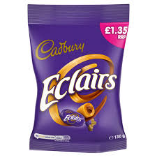 Cadbury Chocolate Eclairs PM1.35 130g