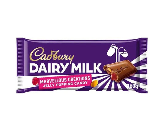 Cadbury Dairy Milk Marvellous Creations Smashable Jelly Popping Candy 160g