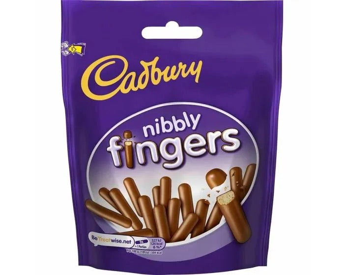 Cadbury Nibbly Fingers Pouch 125g