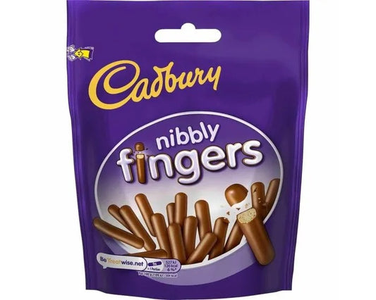 Cadbury Nibbly Fingers Pouch 125g