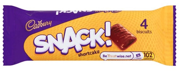 Cadbury Single Snack Shortcake 40g