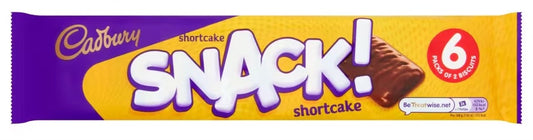 Cadbury Snack Shortcake 6PK