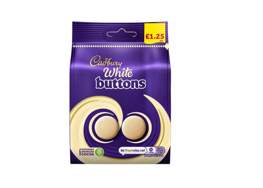 Cadbury White Buttons PM1.35 85g