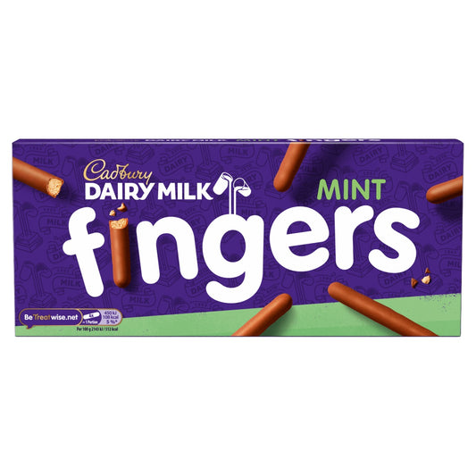 Cadbury Fingers Mint 114g