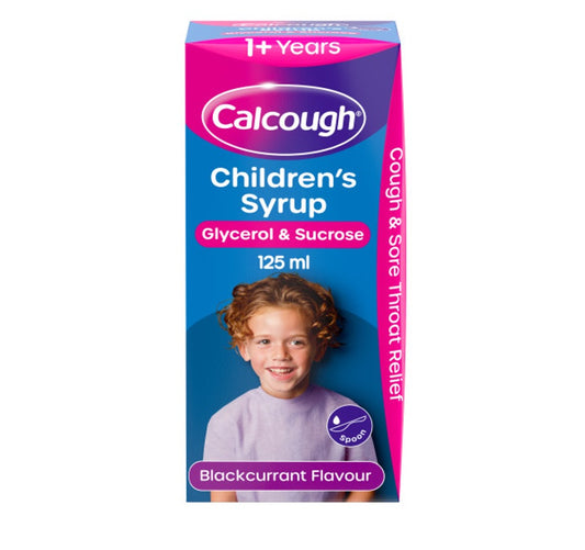 Calcough Syrup Blackcurrant 125ml