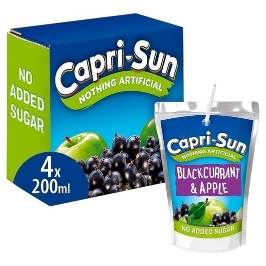 Capri-Sun Apple & Blackcurrant NAS 4PK 200ml