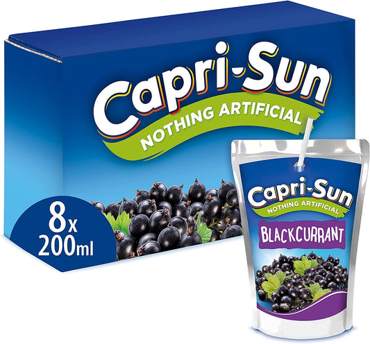 Caprisun Blackcurrant 8PK 200ml