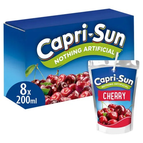 Capri-Sun Cherry 8PK 200ml