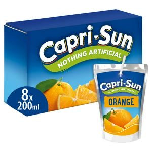 Capri-Sun Orange 8PK 200ml