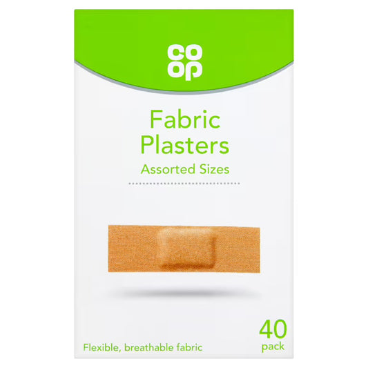 Co-Op Fabric Plasters 40PK