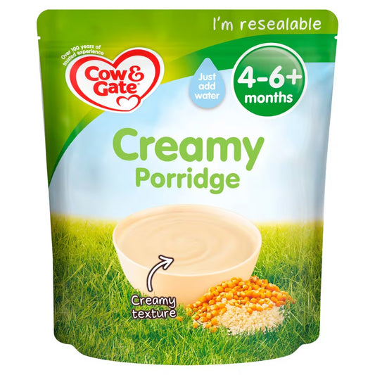 Cow & Gate Creamy Porridge 4 Months 125g