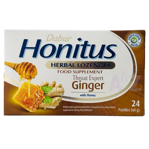 Dabur Honitus Ginger With Honey 24 Lozenges