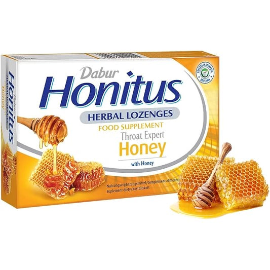 Dabur Honitus Herbal Throat 24 Lozenges