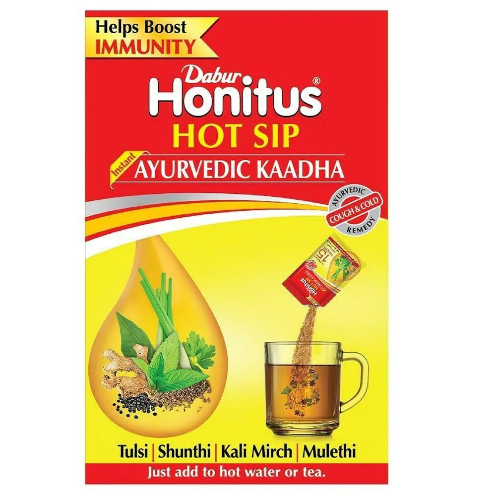 Dabur Honitus Hot Sip Sachets 15g