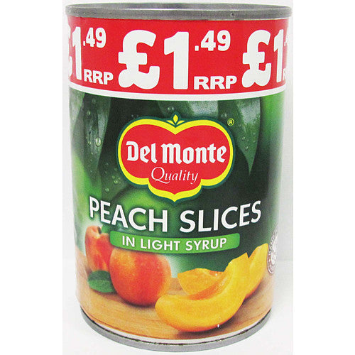 Del Monte Peach Slice Light Syrup PM1.49 420g