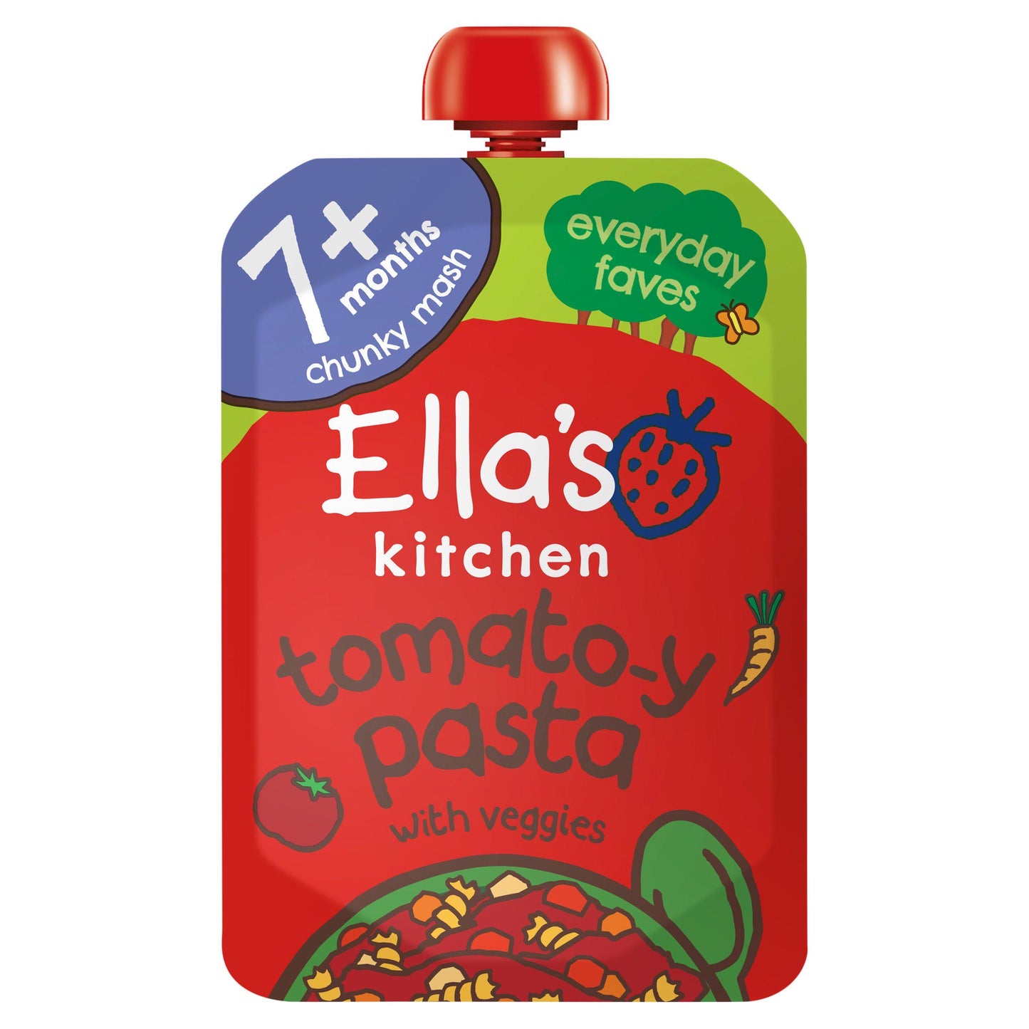 Ella's Kitchen Organic Tomato-y Pasta 7 Months 130g