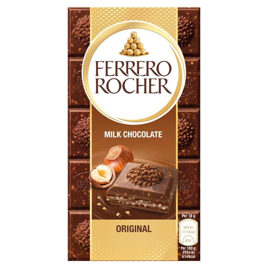 Ferrero Rocher Milk Block 90g