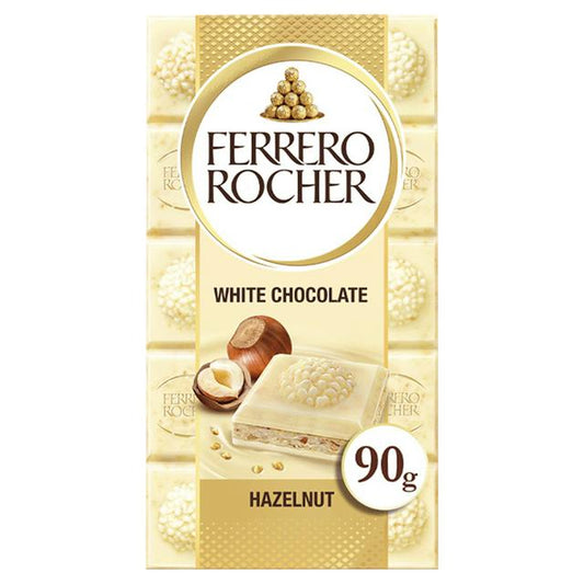 Ferrero Rocher White Chocolate Block 90g