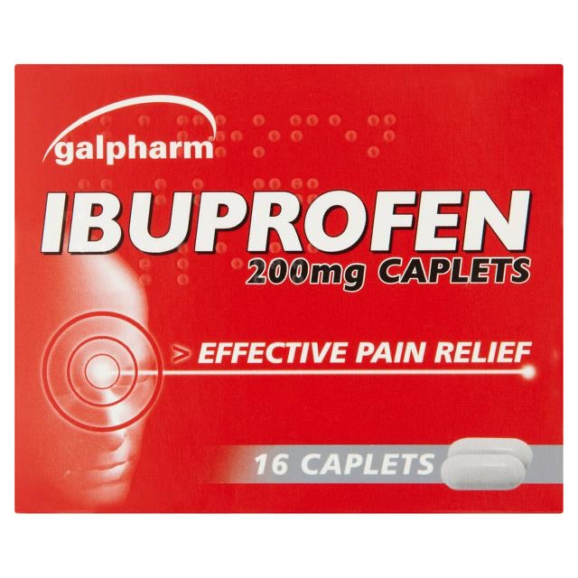 Galpharm GSL Ibuprofen 16 Caplets