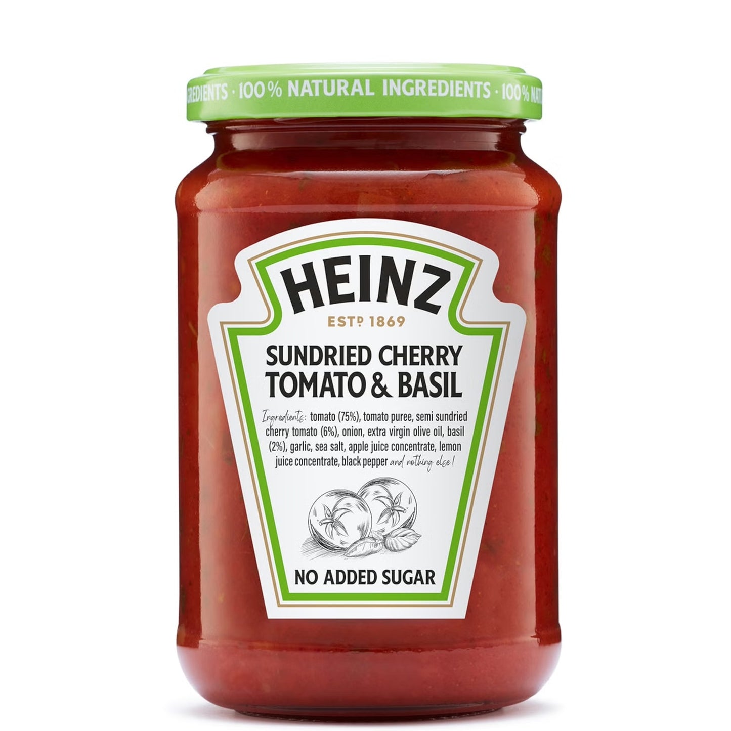 Heinz Cherry Tomato & Basil 350g