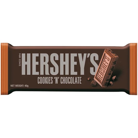 Hersheys Cookies 'N' Cream Bar 40g