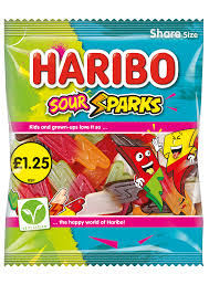 Haribo Sour Sparks PM1.25 140g