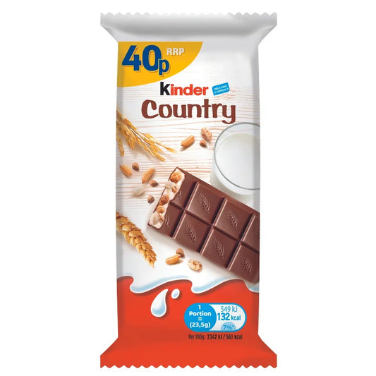 Kinder Country Bar PM40p SGL