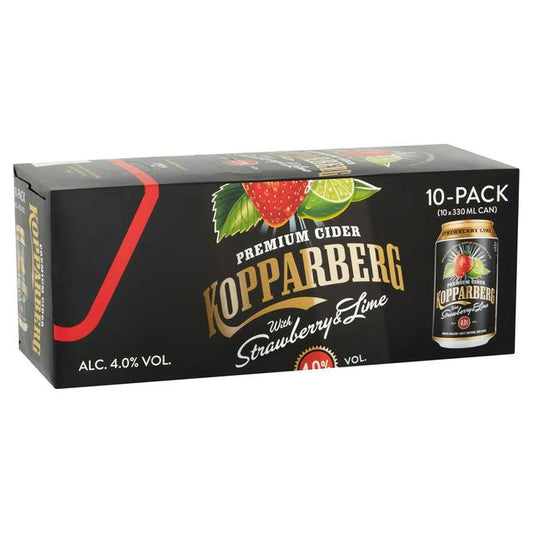 Kopparberg Strawberry & Lime 10PK 330ml