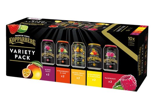 Kopparberg Variety 10PK Cans 330ml