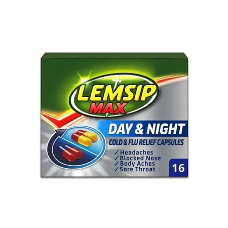 Lemsip Max Day & Night 16 Capsules