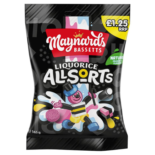 Maynards Bassetts Liquorice All Sorts PM1.25 130g