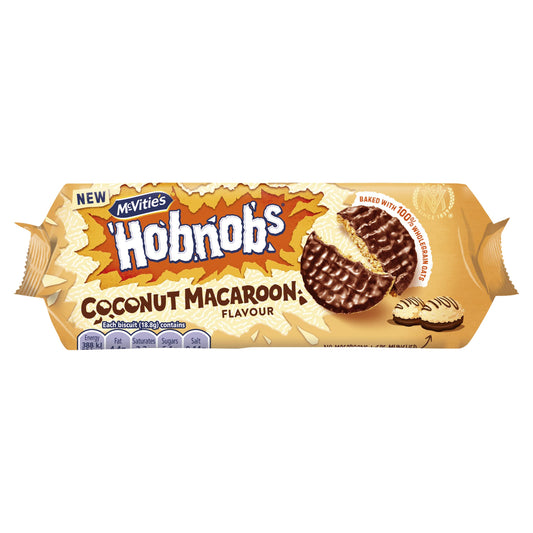 McVities Chocolate Hobnob Coconut Macaroon 262g