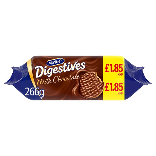 McVities Milk Chocolate Digestives PM1.85 266g