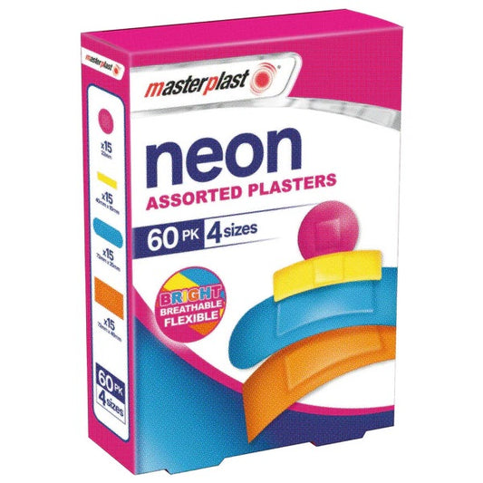 Neon Plasters 60PK