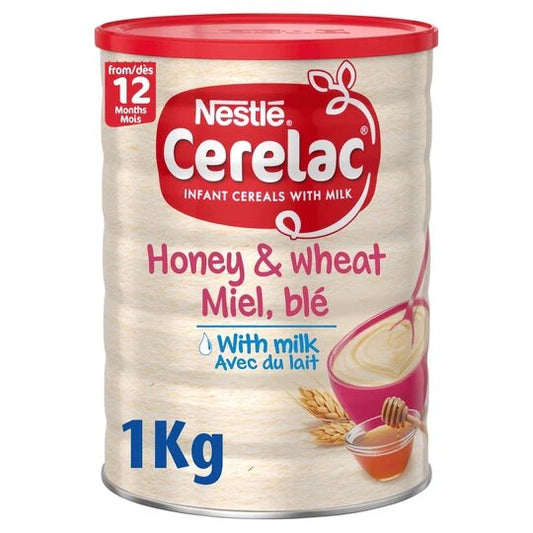 Nestle Cerelac Honey & Wheat Milk 1kg