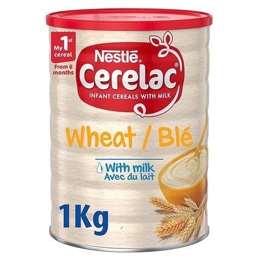 Nestle Cerelac Wheat With Milk Tin 1kg