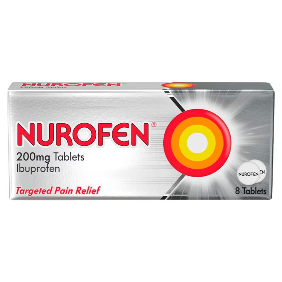 Nurofen 8 Tablets 200mg