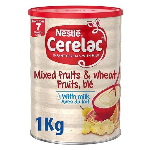 Nestle Cerelac Mixed Fruit & Wheat Fruits 1kg